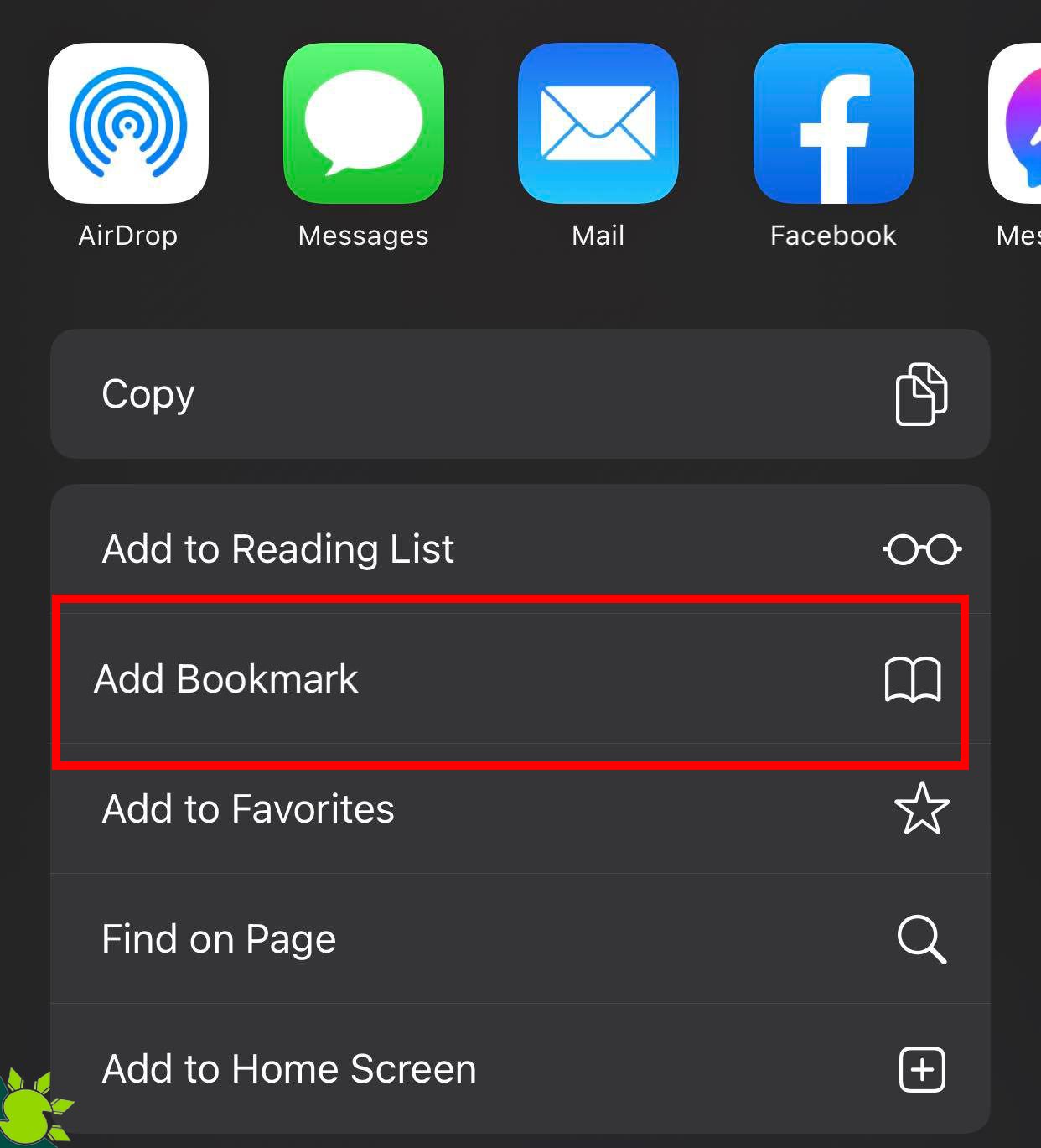 How to Bookmark a Website on iPhone Safari