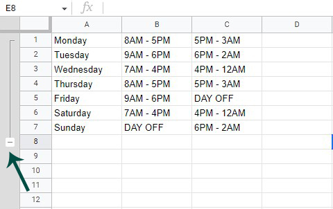 Google Sheets' Guide to Grouping and Ungrouping Rows and Columns