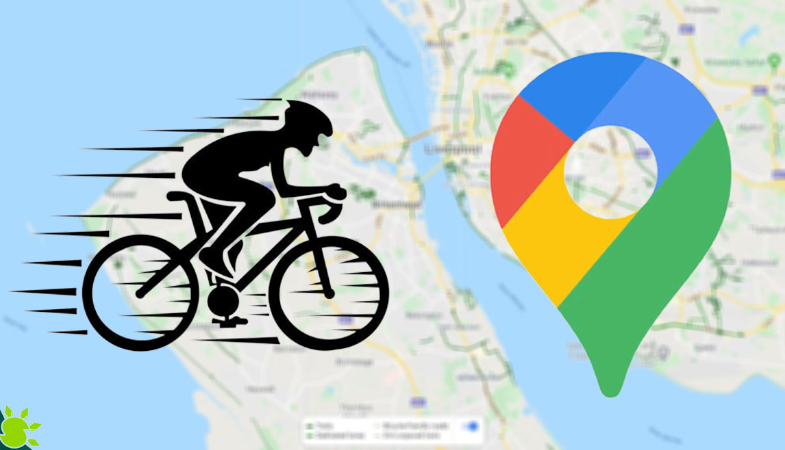 google maps bike tour