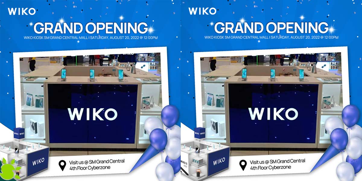 SM Grand Central hosts WIKO's First Philippine Kiosk