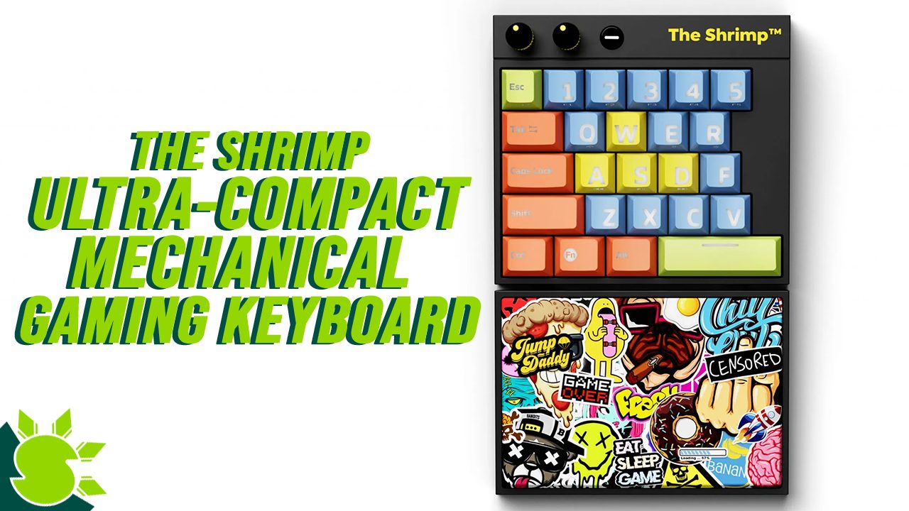 NGS launches The Shrimp ultra-compact mechanical gaming keyboard