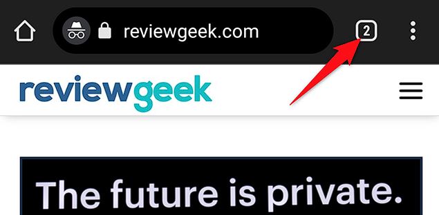 how to get out of incognito mode on chrome iphone se
