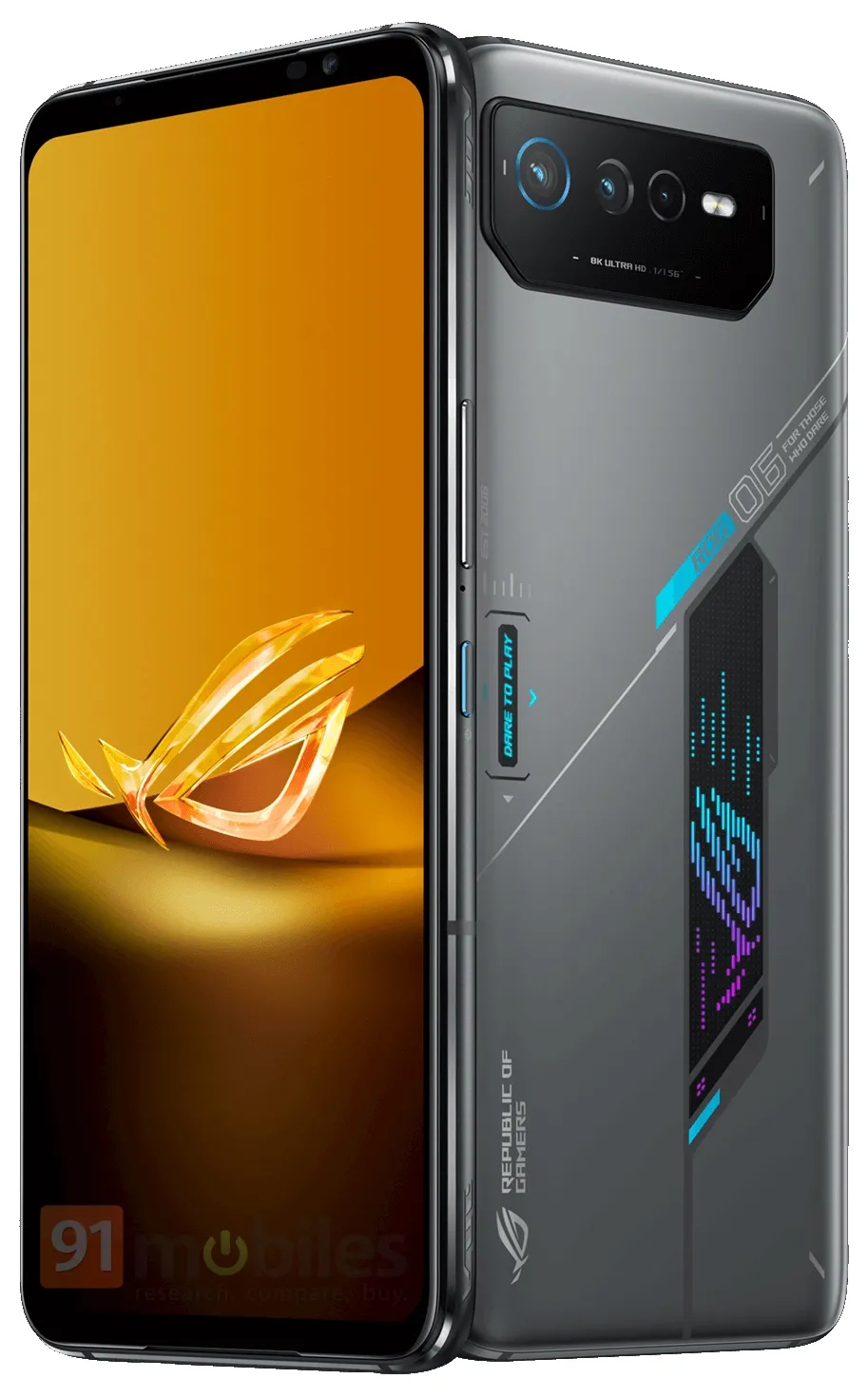 Leaked renders suggest Asus has two new ROG Phone 6D models