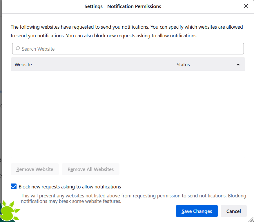 How to Turn Off  Push Notifications