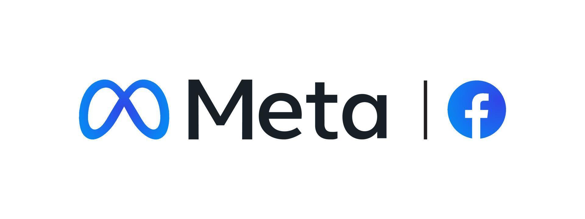 Meta Facebook rebranding concept. Editorial Facebook Logo 4263117 Vector  Art at Vecteezy