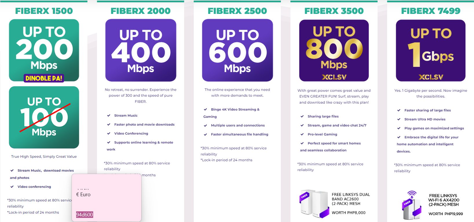 Converge ICT on X: Level up your online experience with GoFiber Online  Playtime! Apply now at  and get a FREE one month  Fiber X Time of Day speed boost. Not only