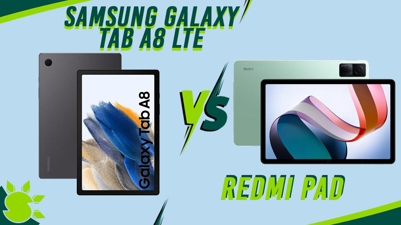 redmi pad vs samsung tab a8