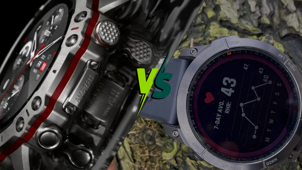 Amazfit Falcon vs Garmin Fenix 7—Smartwatch Comparison