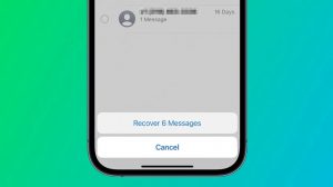 Recover iPhone Messages