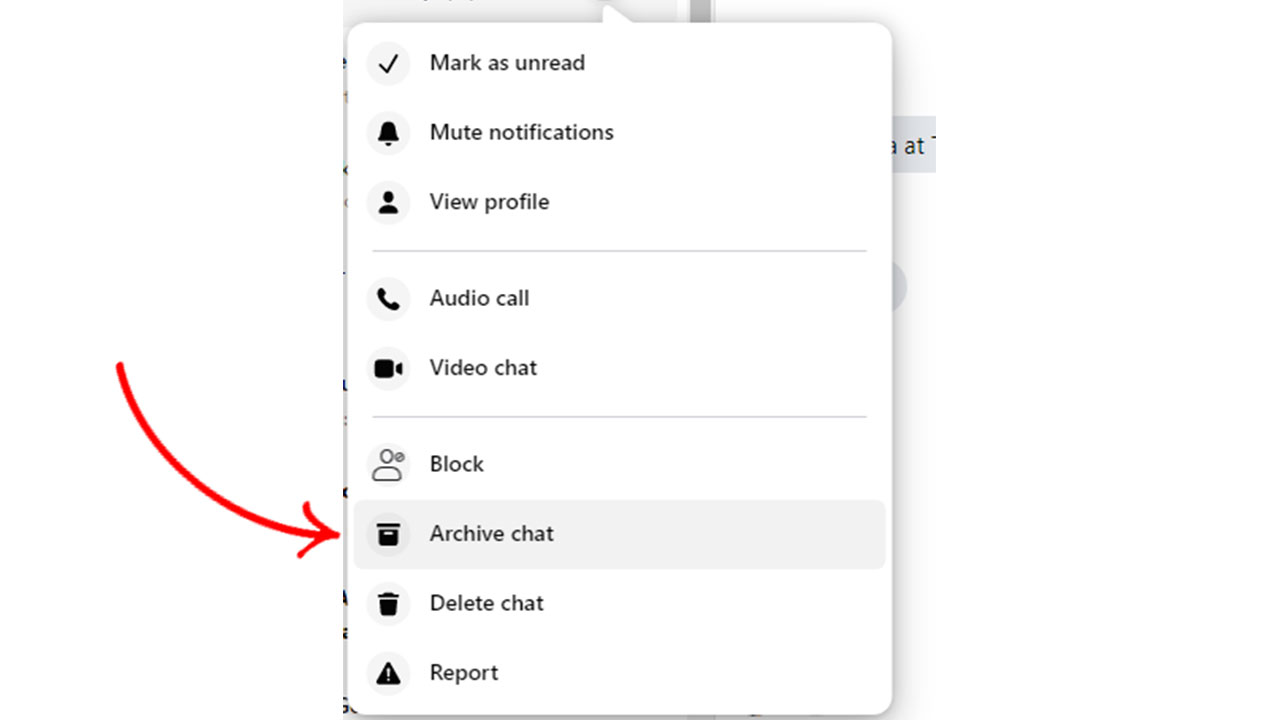 can you archive messenger conversations