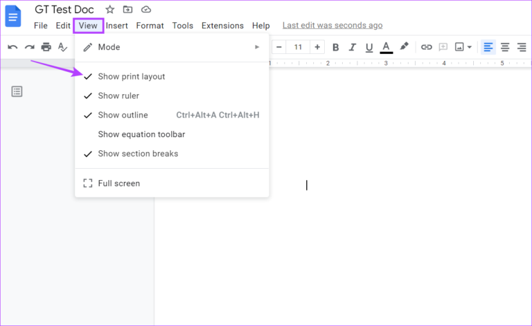 Guide on How to Delete Blank Page in Google Docs