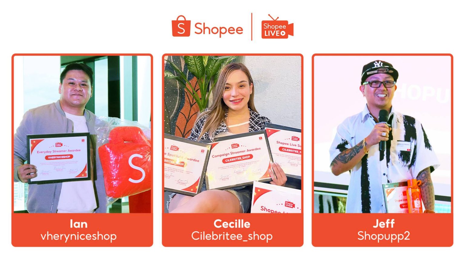 Shopee Recognizes Top Sellers At The Shopee Live Seller Awards