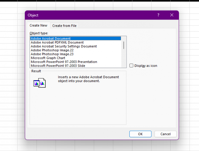 how-to-insert-a-pdf-document-into-an-excel-spreadsheet-on-windows