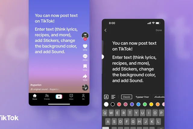Text-Based Posts on TikTok