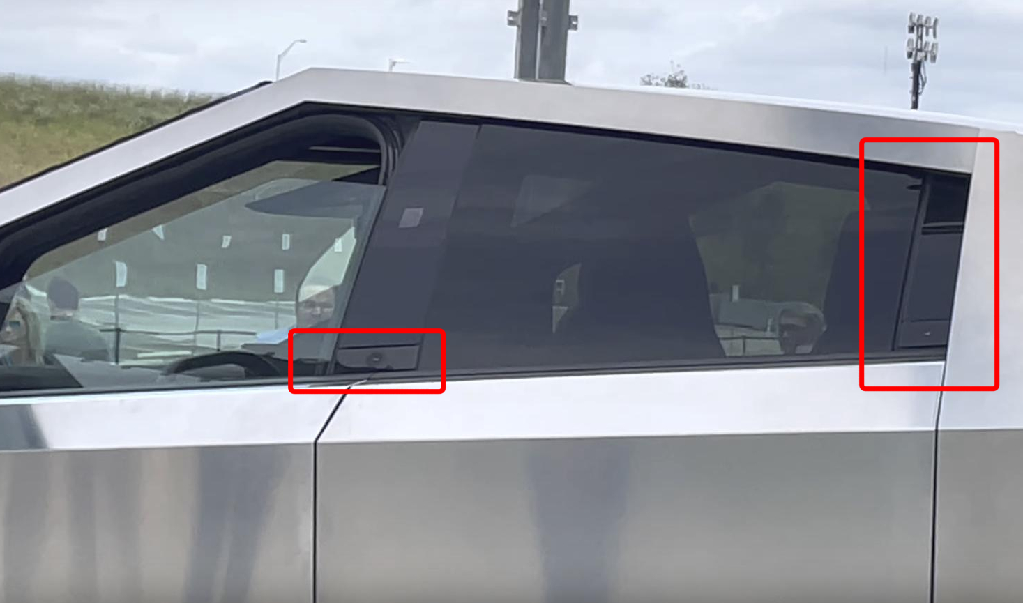 Tesla Cybertruck Door Panels Revealed Test Vehicle or Final Design?