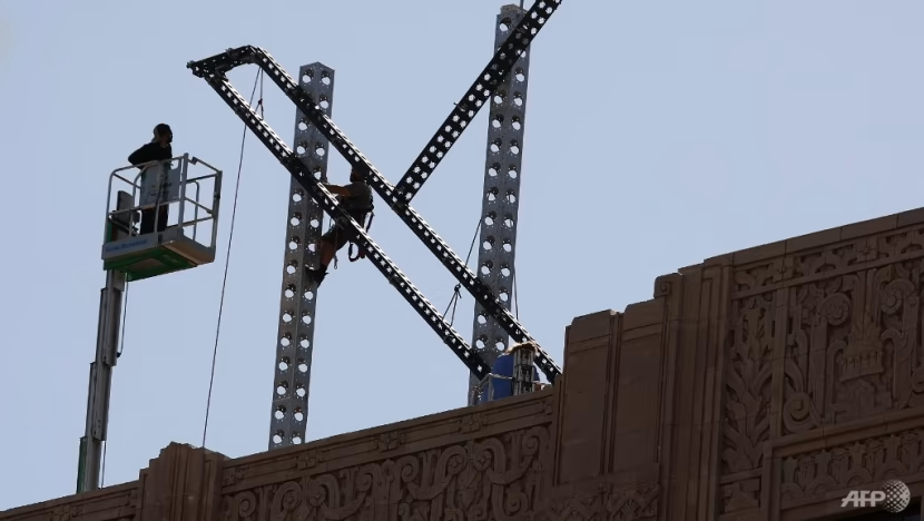 Big X Removed From Twitter Roof
