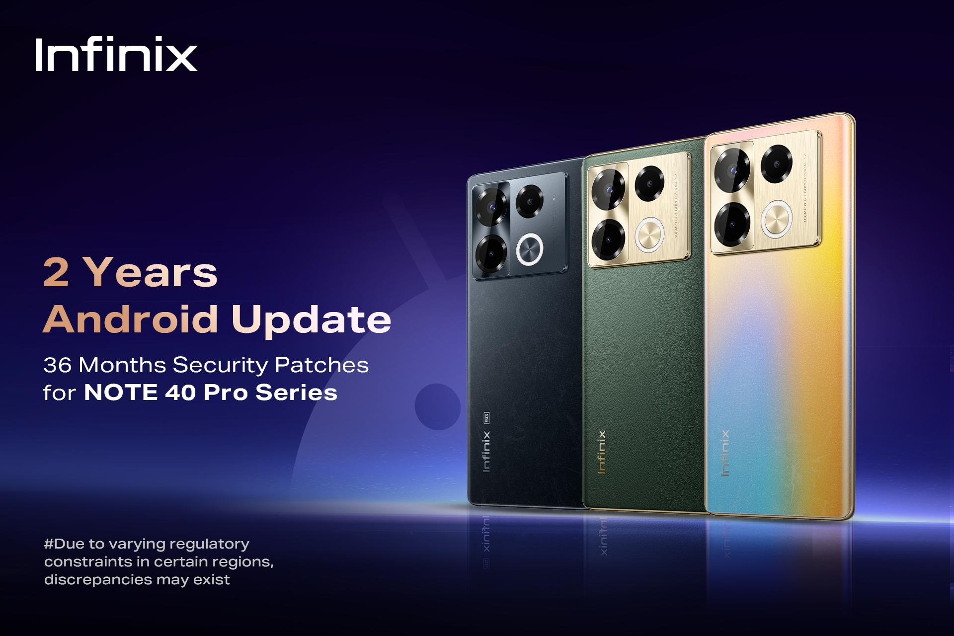 Software Updates for NOTE 40 Pro Series