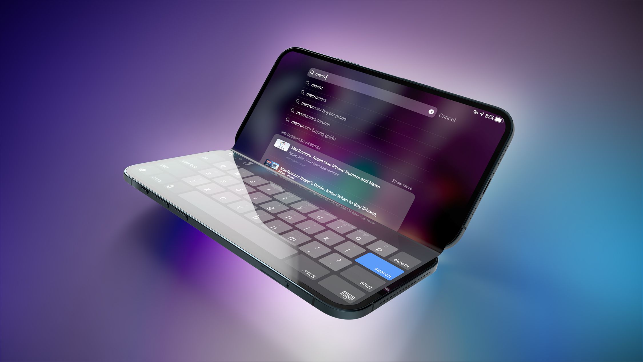 Foldable iPhone