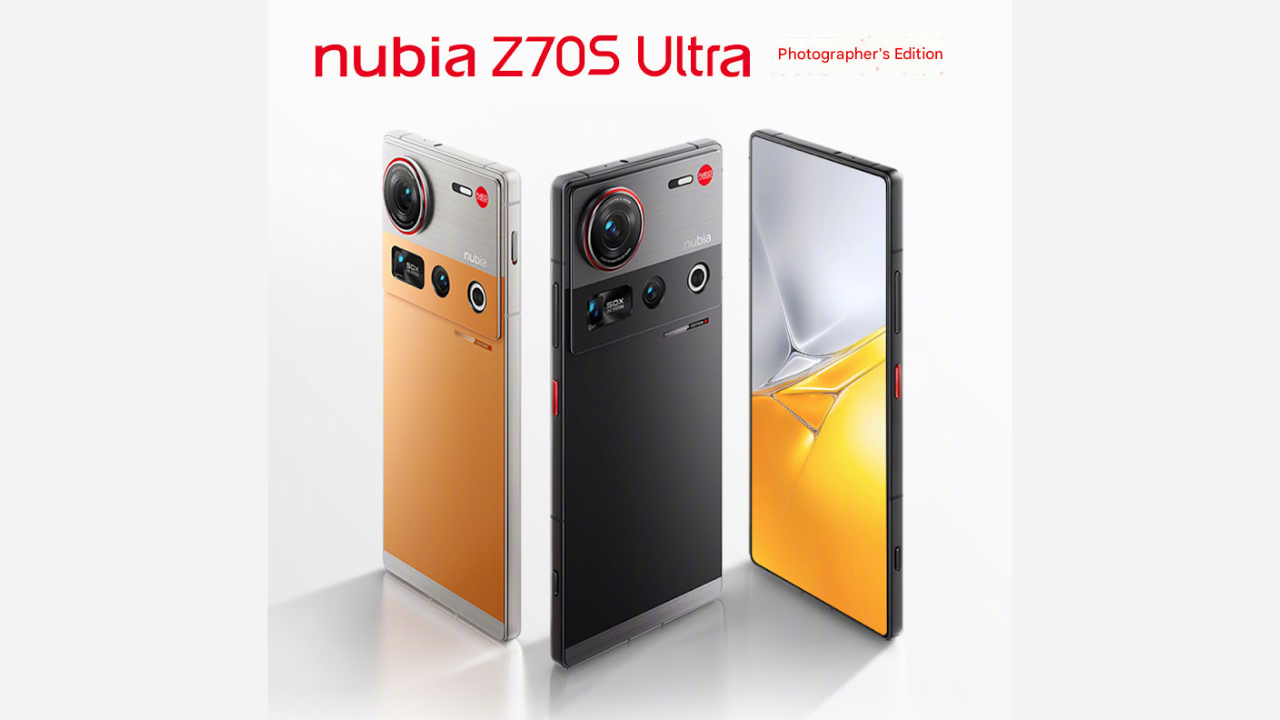 nubia Z70S Ultra Photographer Edition
