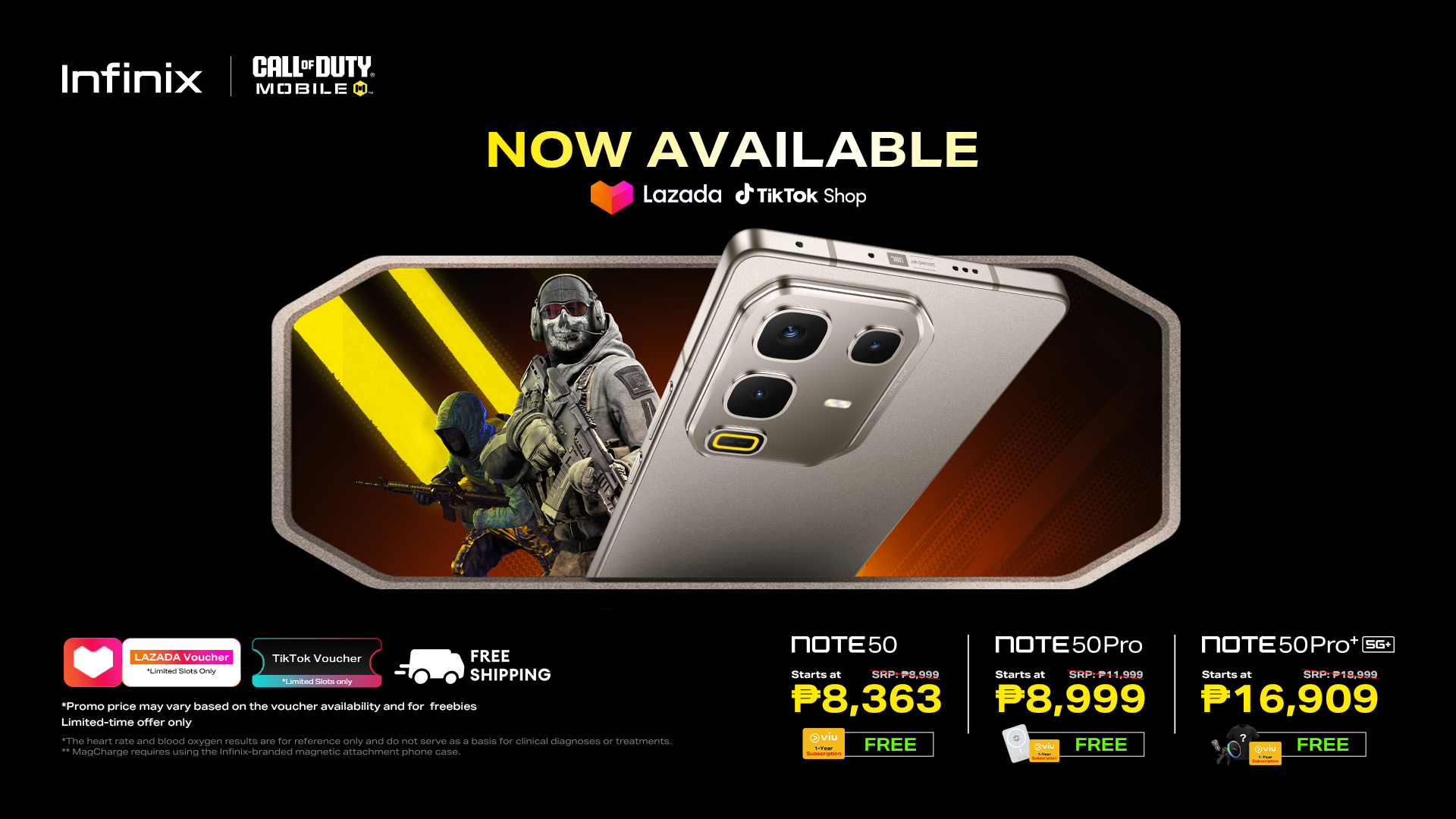 Infinix NOTE 50 Series