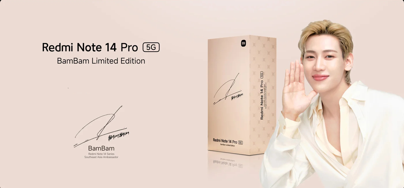 REDMI Note 14 Pro 5G BamBam Edition
