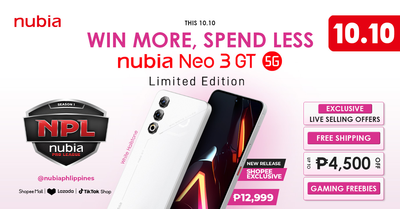 nubia Neo 3 GT White Hailstone