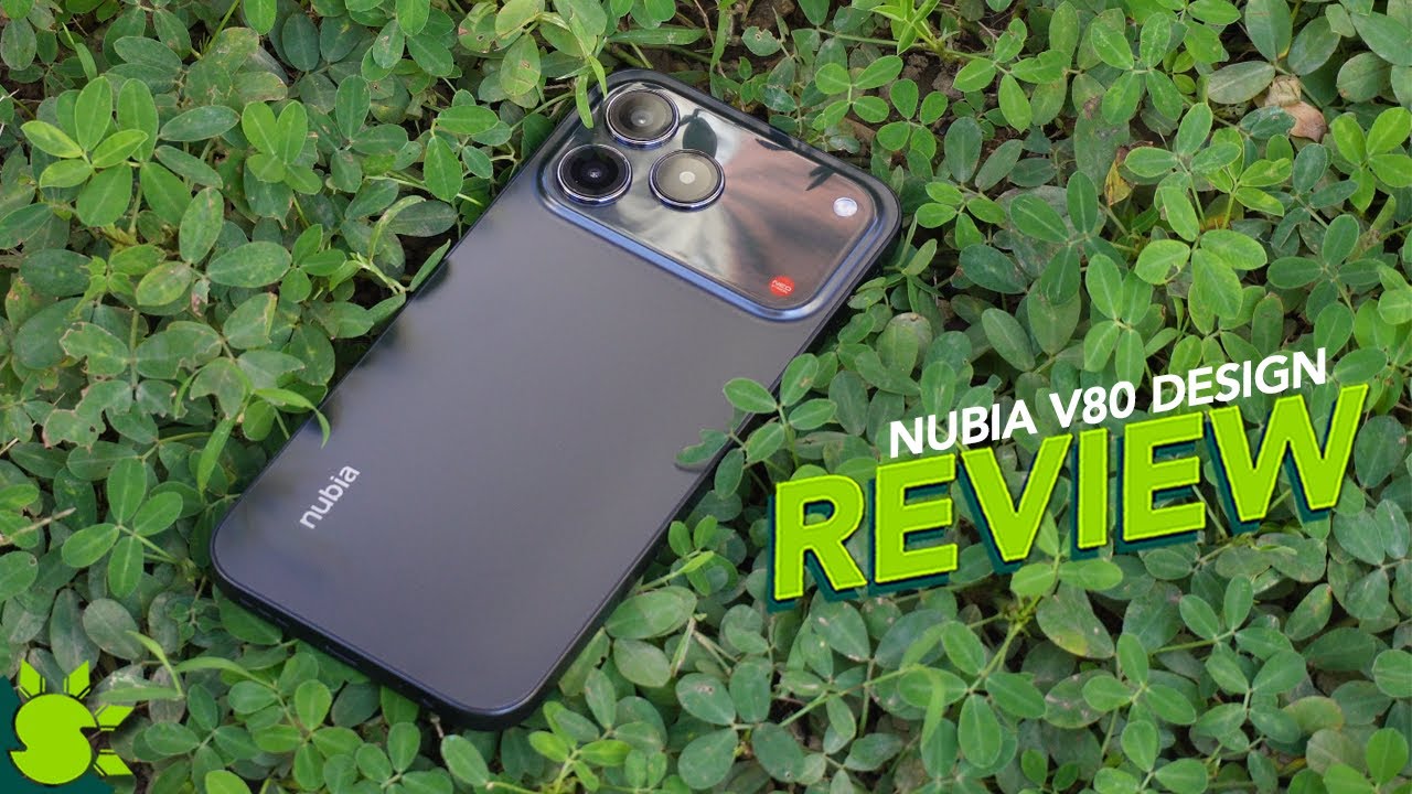 nubia V80 Design
