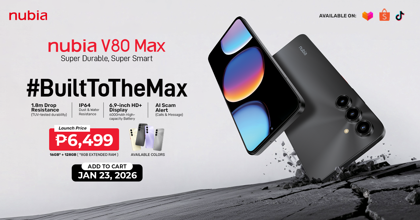 nubia V80 Max