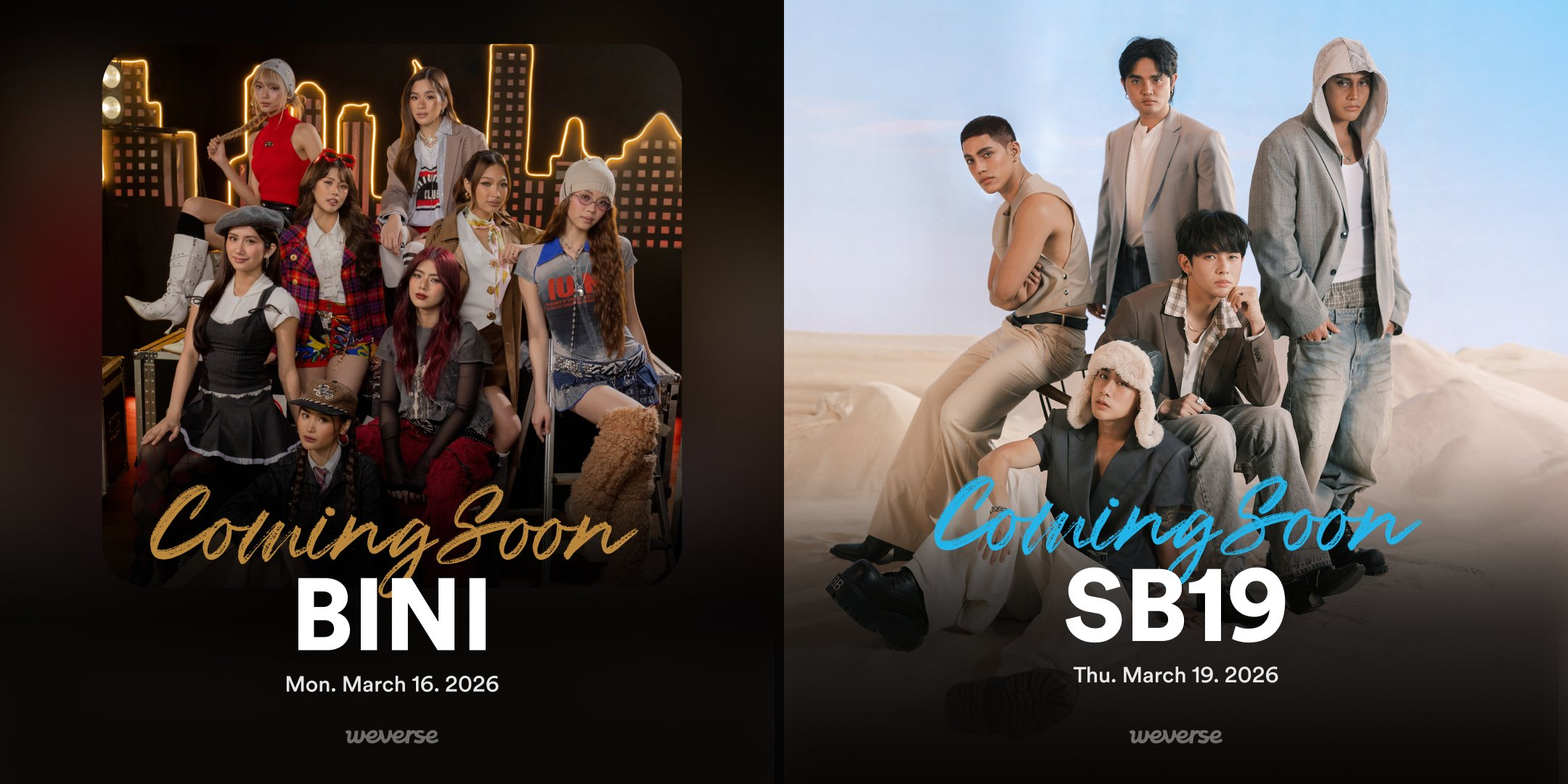 Weverse BINI and SB19