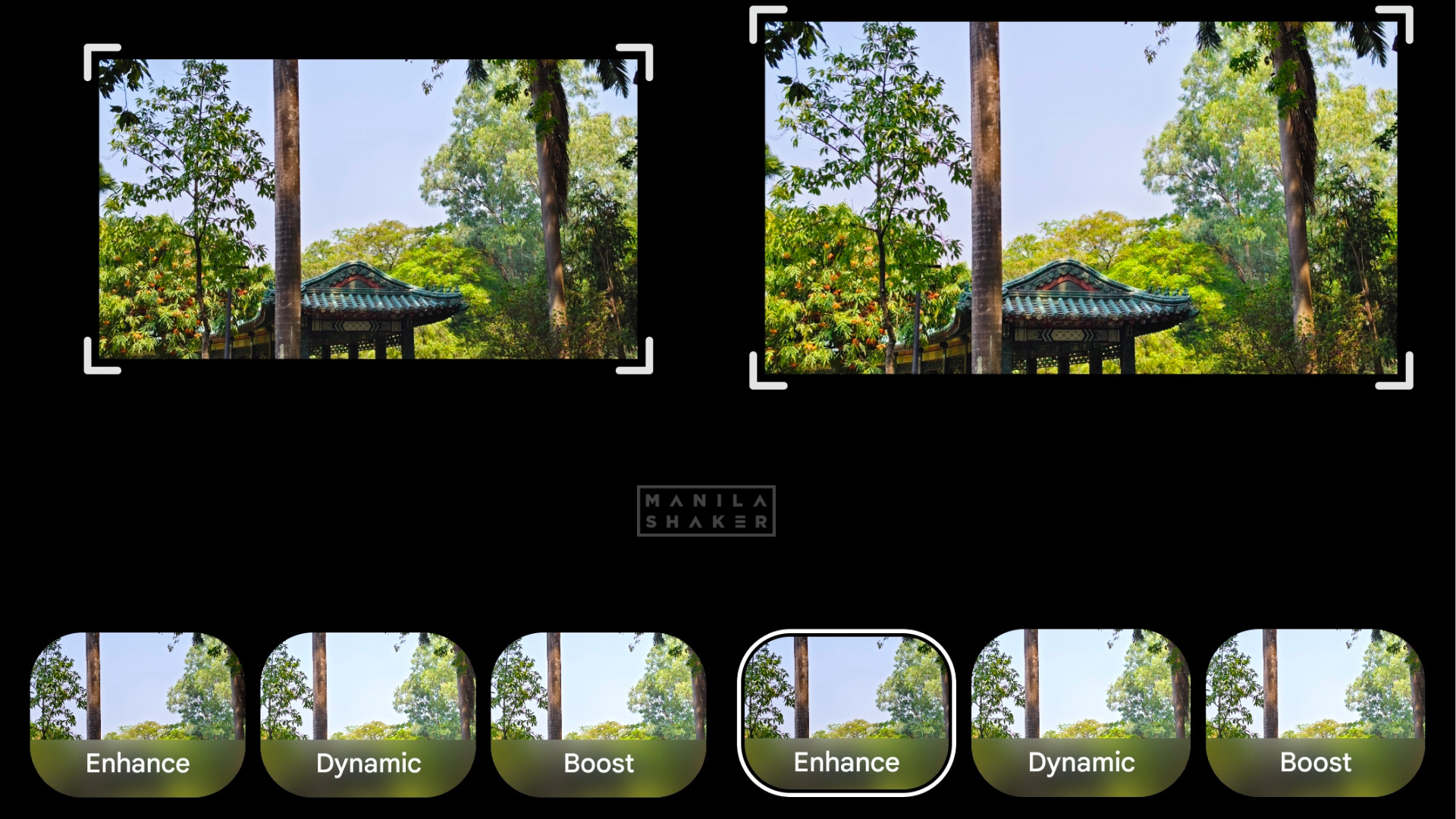 Google AI Enhance