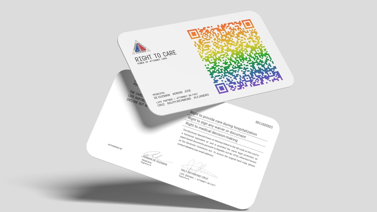 Right to Care Card ﻿