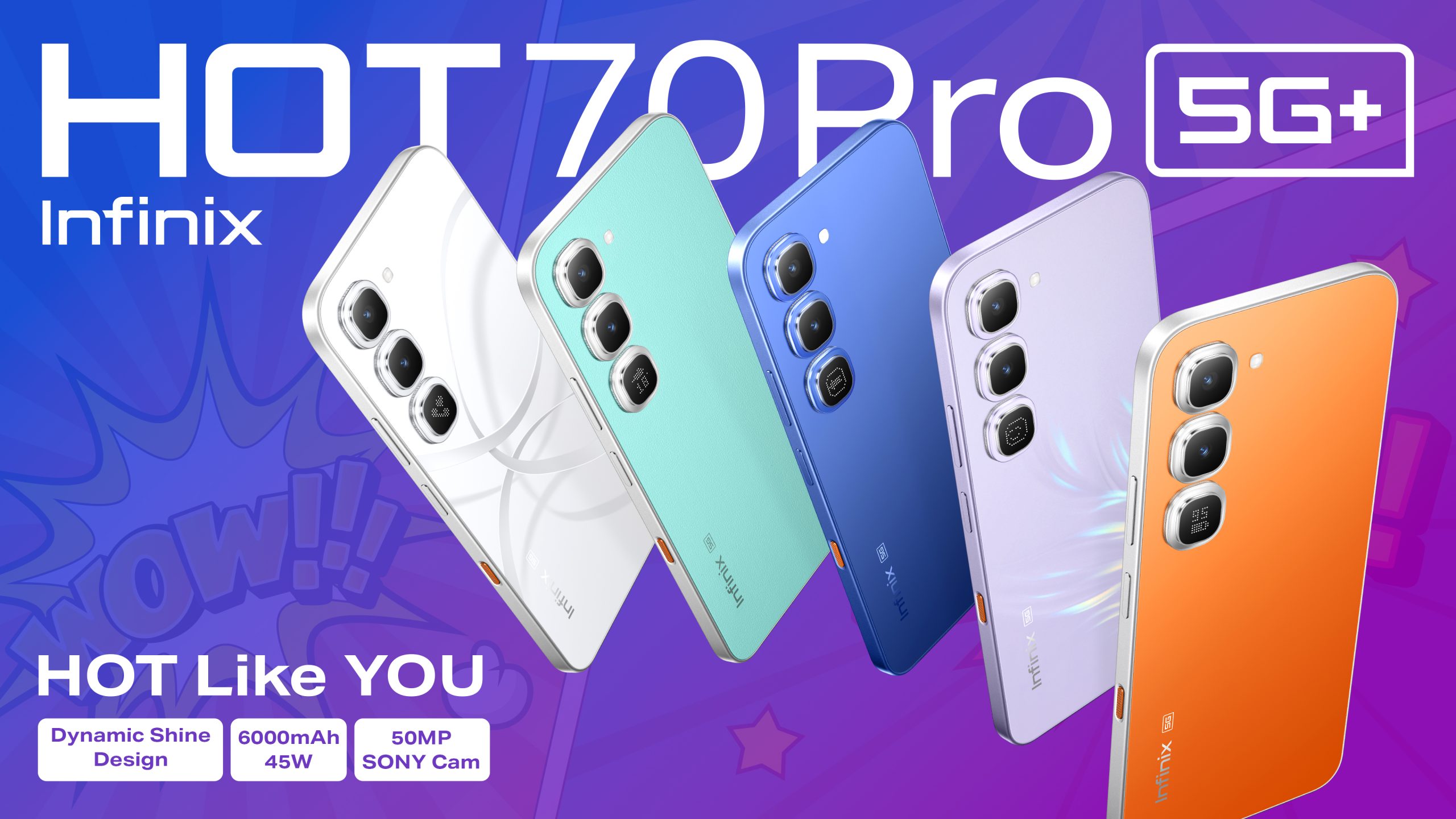 Infinix HOT 70 Pro 5G